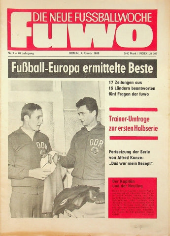 Fuwo Fussballwoche 02/1968