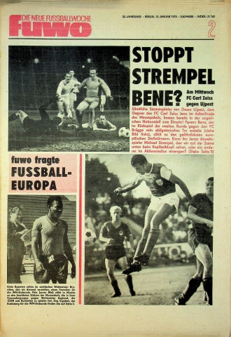 Fuwo Fussballwoche 02/1970
