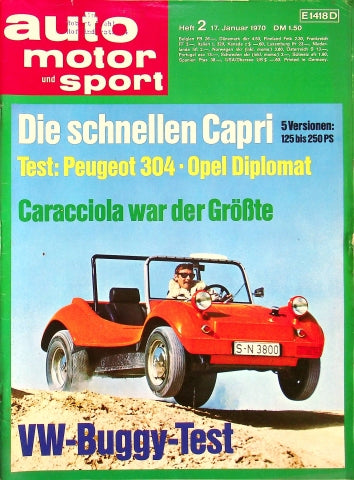 Auto Motor und Sport 02/1970