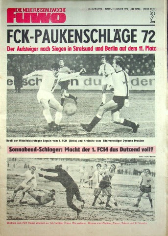 Fuwo Fussballwoche 02/1972