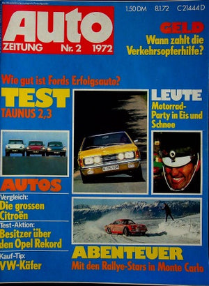 Autozeitung 02/1972