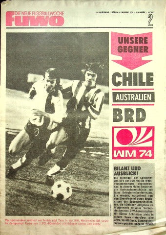 Fuwo Fussballwoche 02/1974