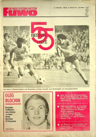 Fuwo Fussballwoche 02/1976