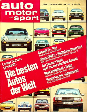 Auto Motor und Sport 02/1977