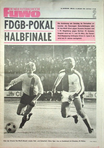Fuwo Fussballwoche 02/1978