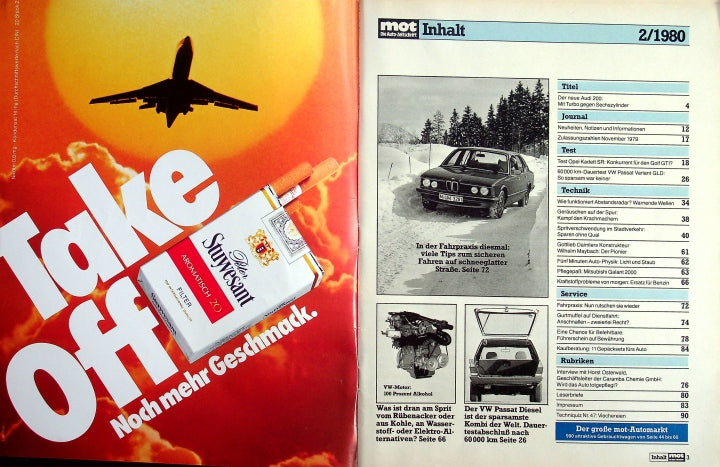 Inhaltsverzeichnis MOT 02/1980