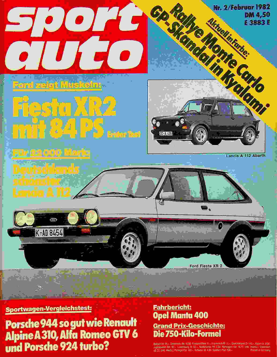 Sport Auto 02/1982