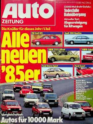 Autozeitung 02/1985