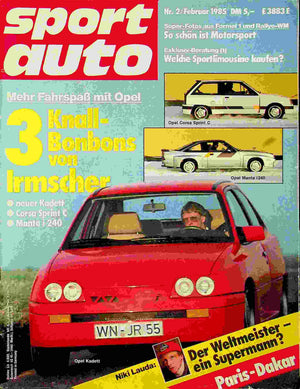 Sport Auto 02/1985
