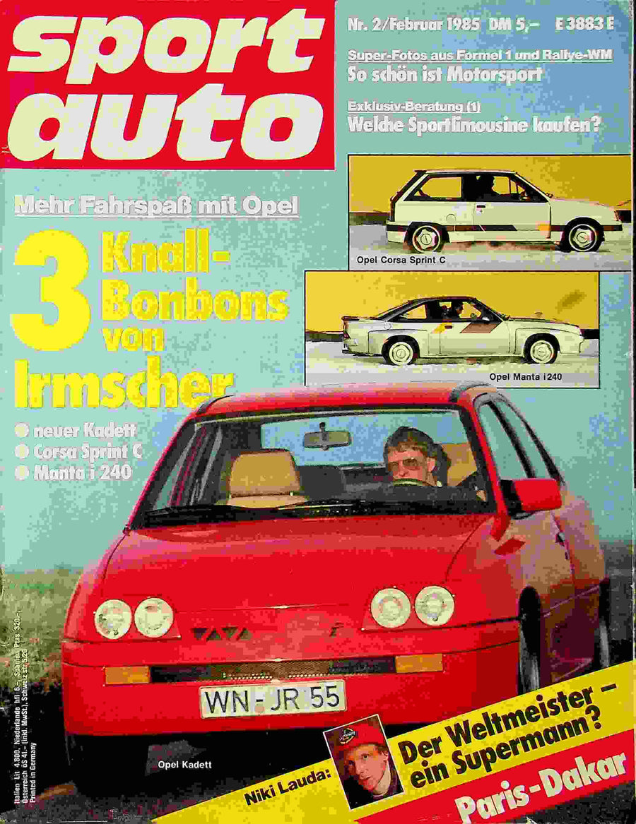 Sport Auto 02/1985