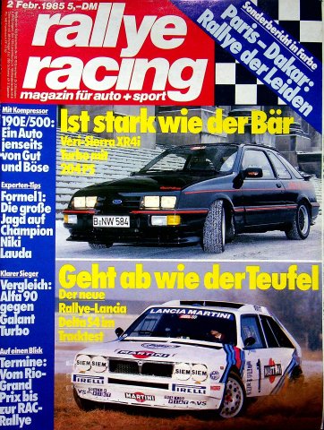 Rallye Racing 02/1985