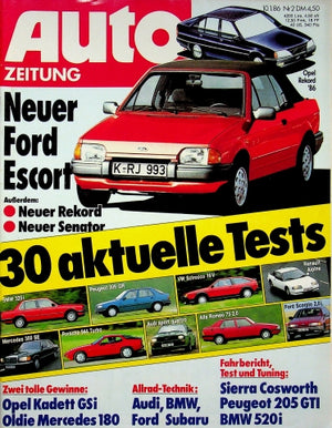 Autozeitung 02/1986