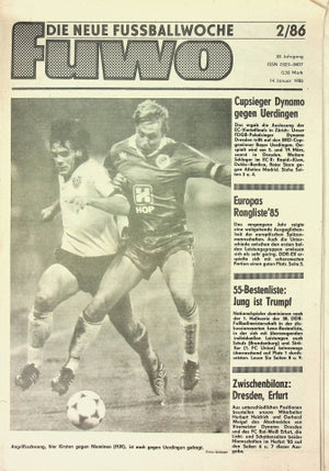 Fuwo Fussballwoche 02/1986