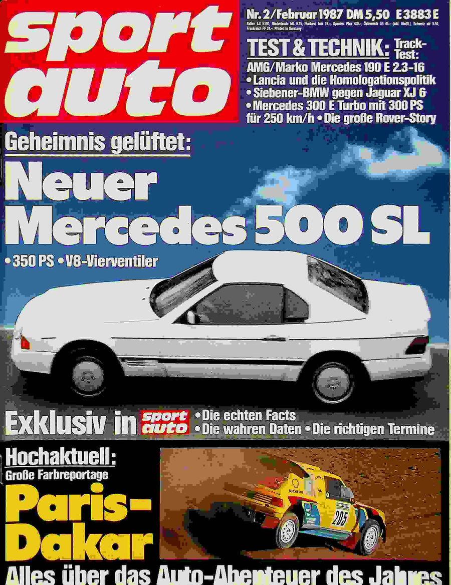 Sport Auto 02/1987