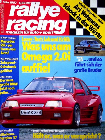 Rallye Racing 02/1987
