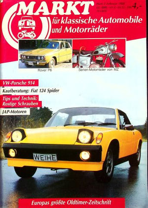 Oldtimer Markt 02/1988