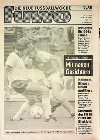 Fuwo Fussballwoche 02/1988