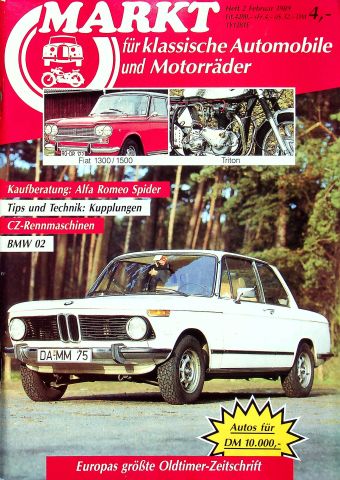 Oldtimer Markt 02/1989
