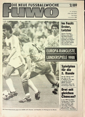 Fuwo Fussballwoche 02/1989