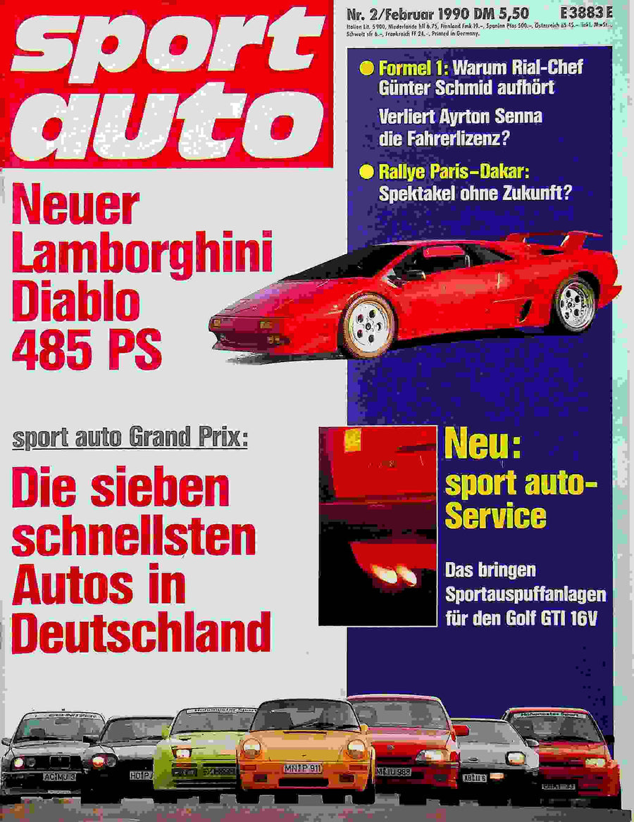 Sport Auto 02/1990