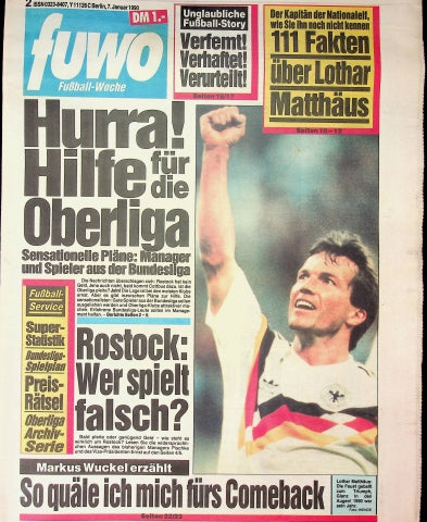 Fuwo Fussballwoche 02/1991