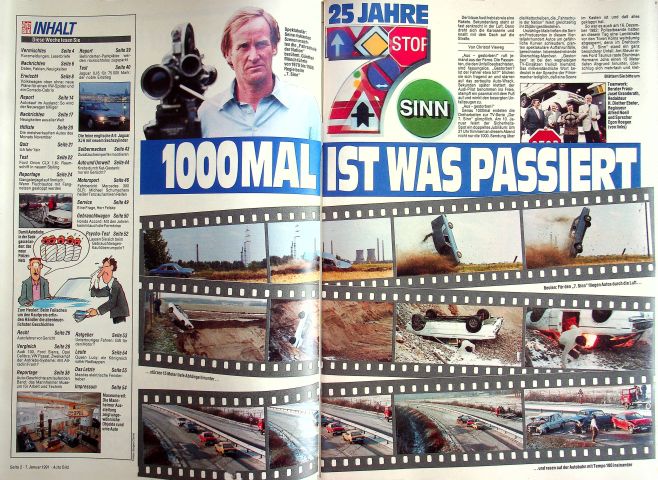 Inhaltsverzeichnis Auto Bild 02/1991
