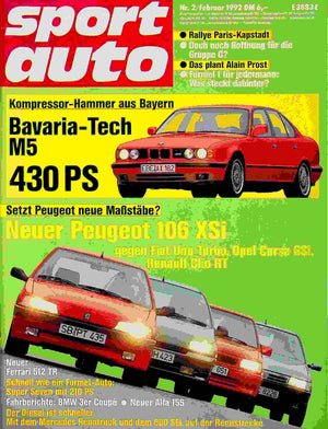 Sport Auto 02/1992