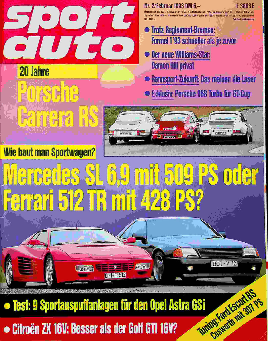 Sport Auto 02/1993