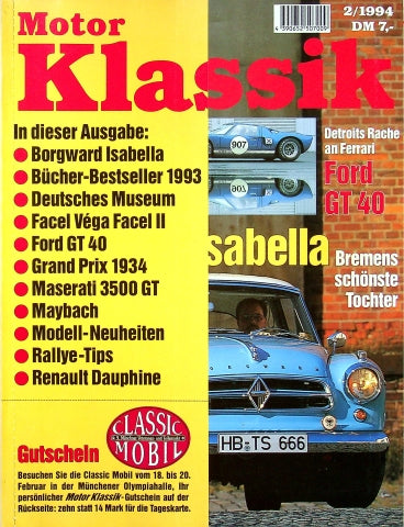 Motor Klassik 02/1994