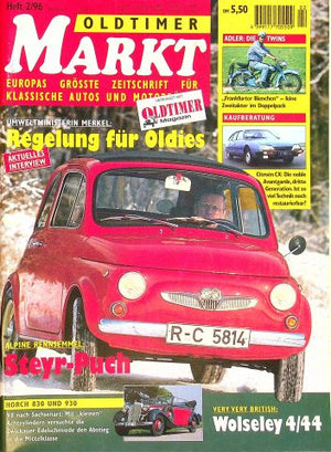 Oldtimer Markt 02/1996