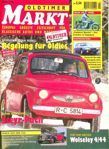 Oldtimer Markt 02/1996
