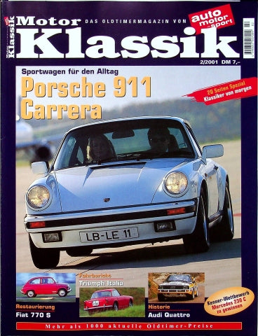 Motor Klassik 02/2001