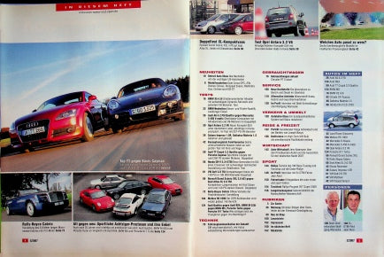 Inhaltsverzeichnis Auto Motor und Sport 02/2007