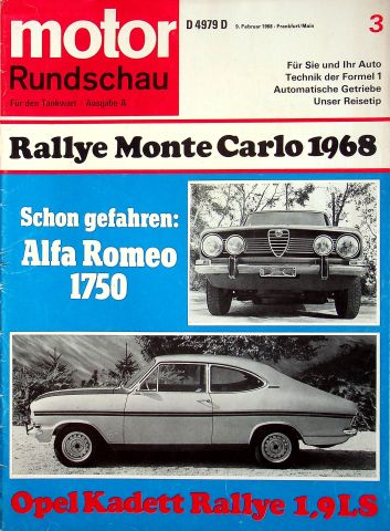 Motor Rundschau 03/1968