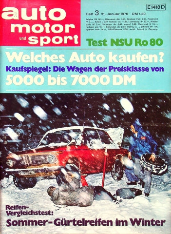 Auto Motor und Sport 03/1970