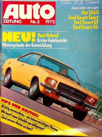Autozeitung 03/1972
