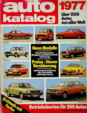Autokatalog 03/1977