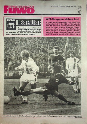 Fuwo Fussballwoche 03/1978