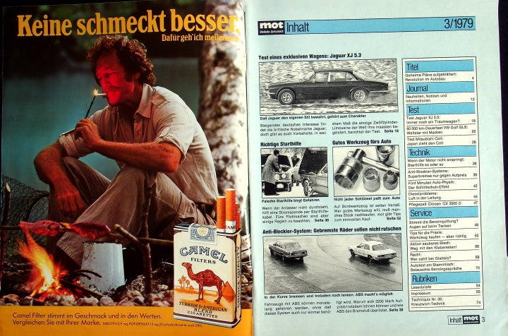 Inhaltsverzeichnis MOT 03/1979