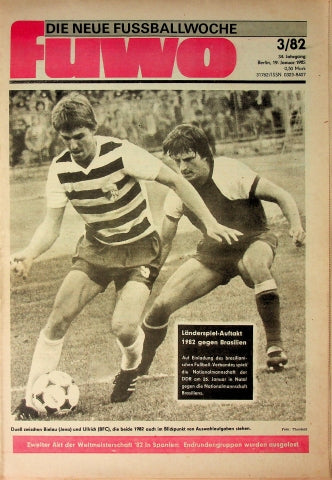 Fuwo Fussballwoche 03/1982