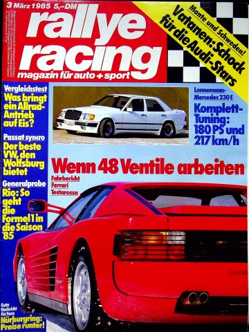 Rallye Racing 03/1985