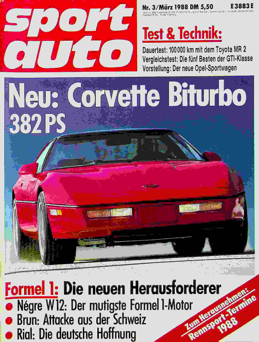 Sport Auto 03/1988