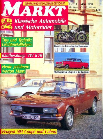 Oldtimer Markt 03/1990