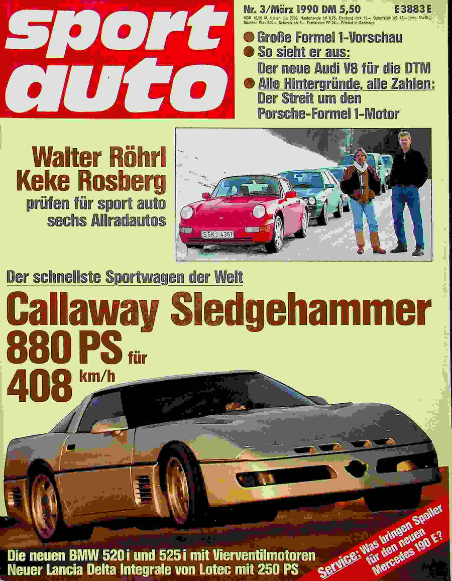 Sport Auto 03/1990