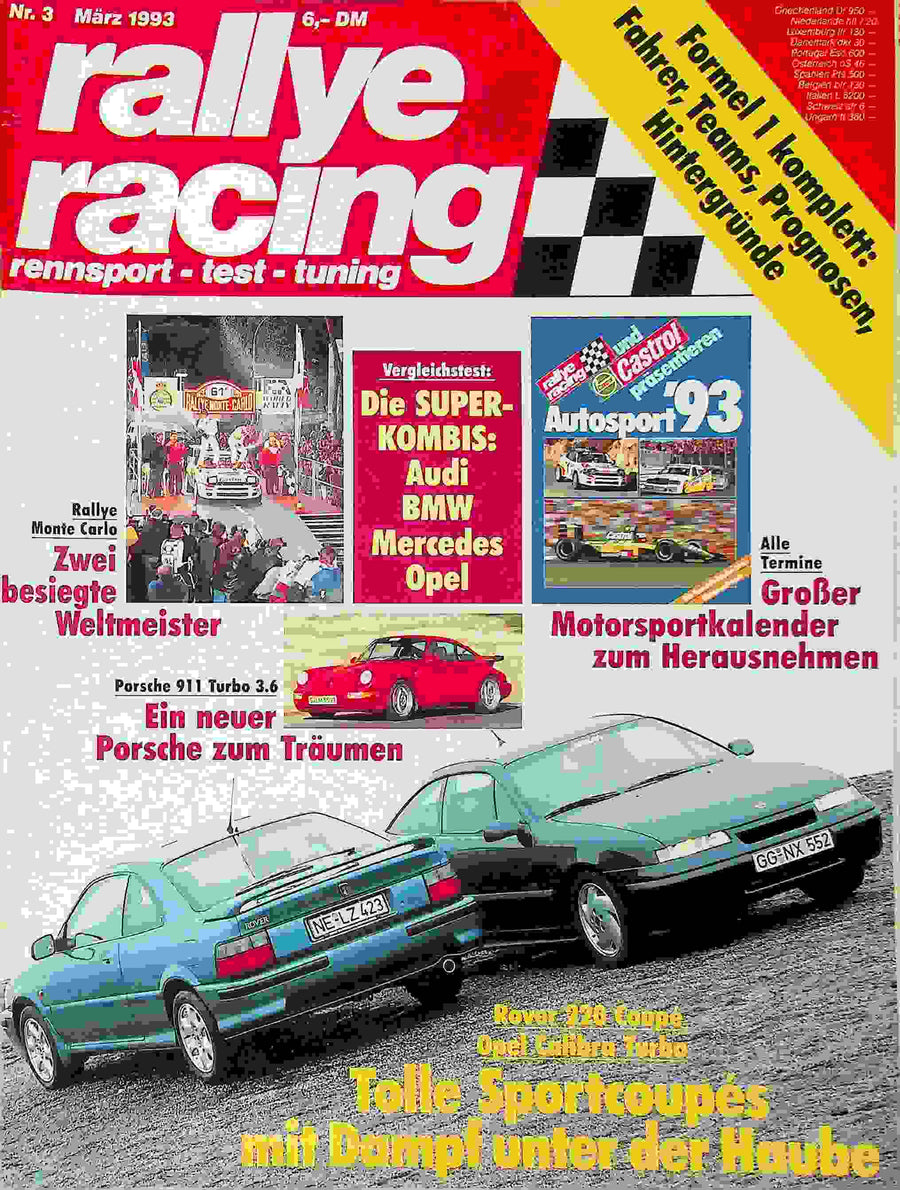 Rallye Racing 03/1993