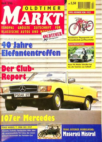 Oldtimer Markt 03/1996