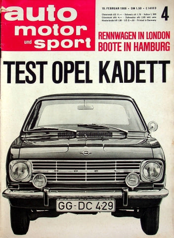 Auto Motor und Sport 04/1966