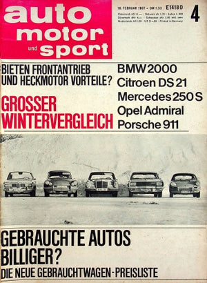 Auto Motor und Sport 04/1967