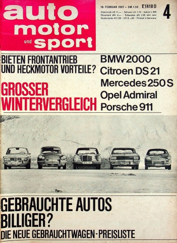 Auto Motor und Sport 04/1967