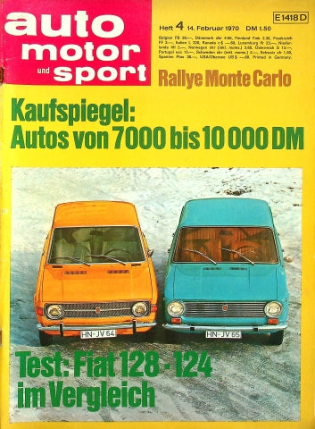 Auto Motor und Sport 04/1970